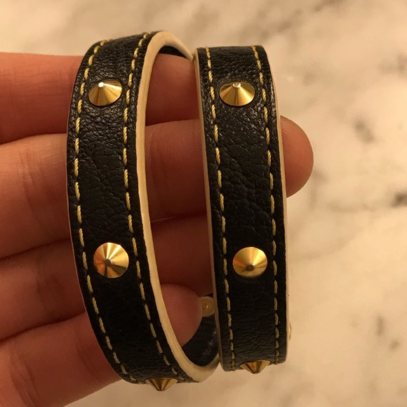 Louis Vuitton Studded Wrap Bracelet - Picture 1 of 4